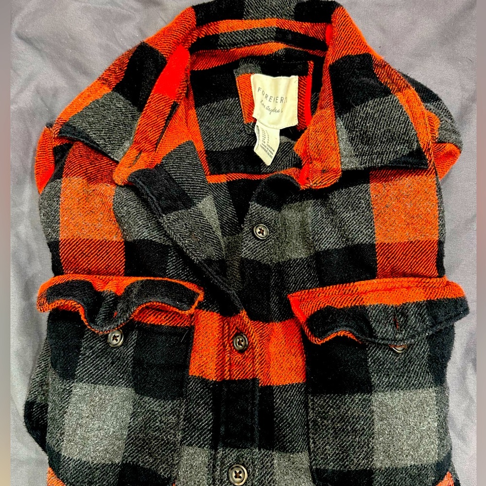 Red and black flannel